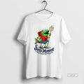 Official Humpy Salmon Holding Trident Seas The Moment Seattle Mariners Mlb Baseball