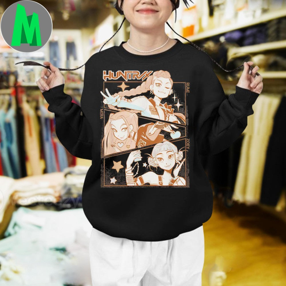 Huntrix Kpop Demon Movie Shirt Unisex