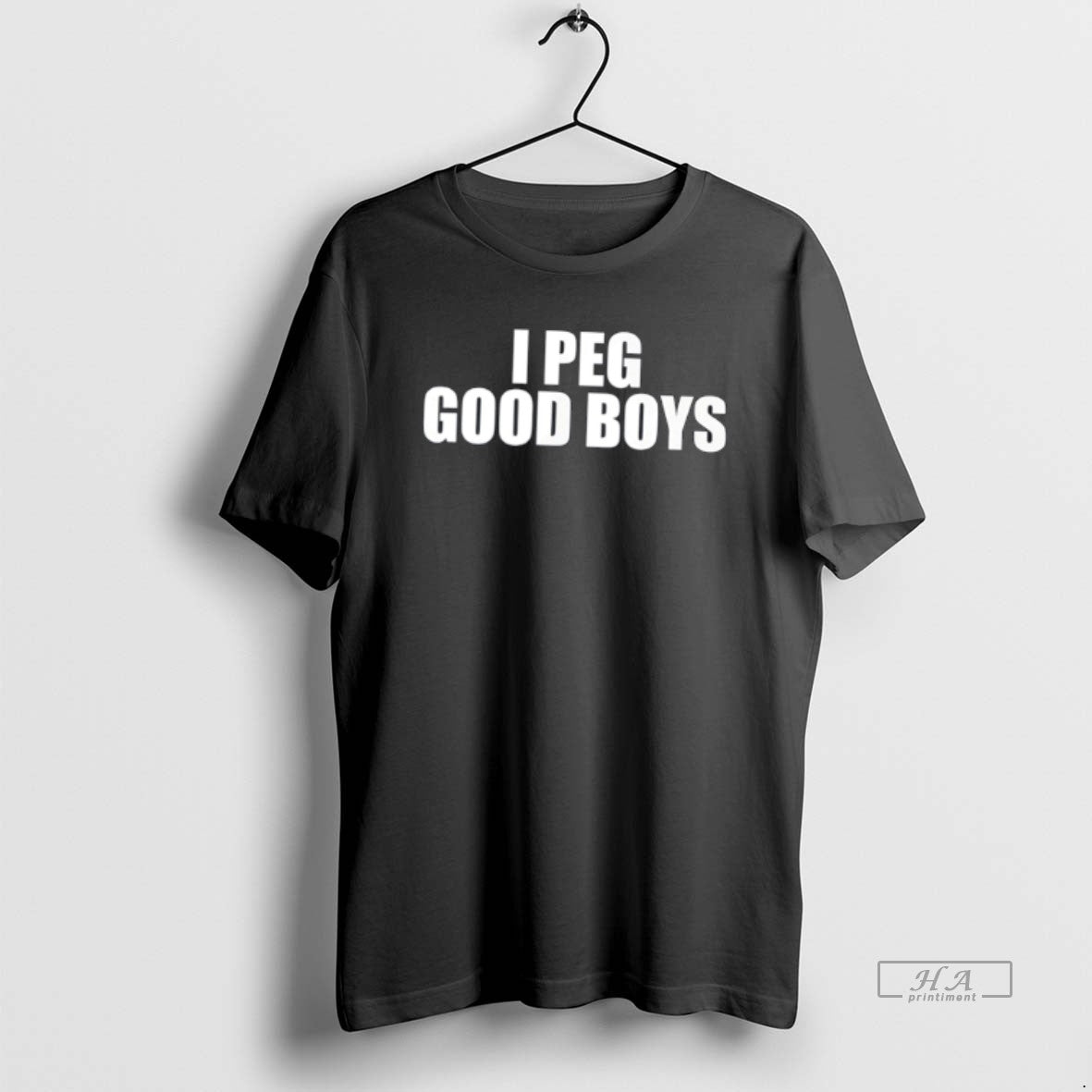 Official I Peg Good Boys Text Tee Unisex