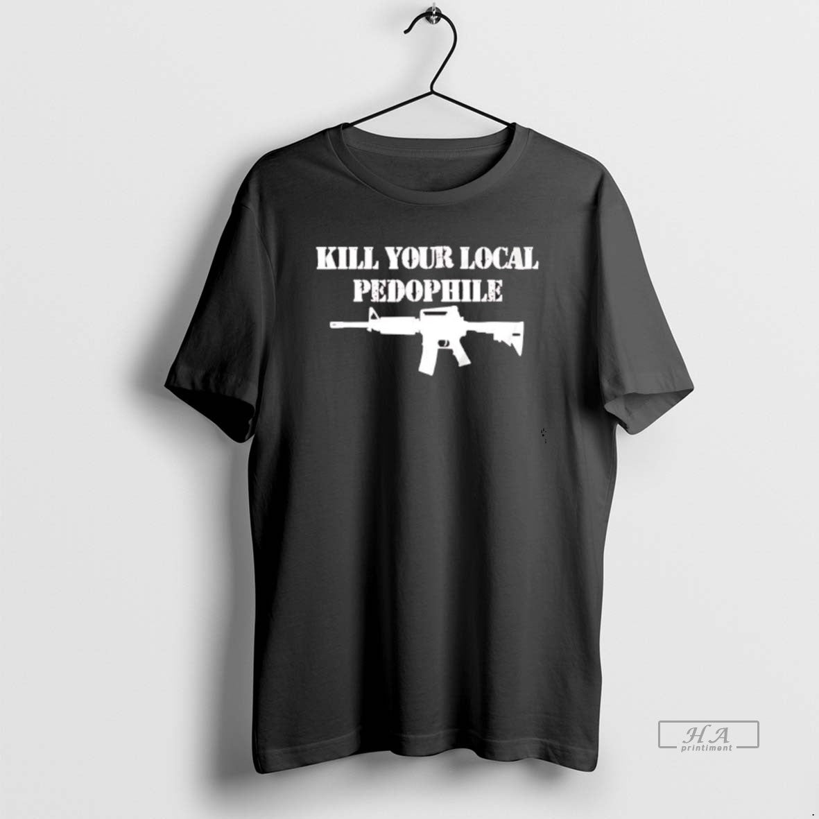 Official I2nn6n0w Ar 15 Kill Your Local Pedophile Tee Unisex