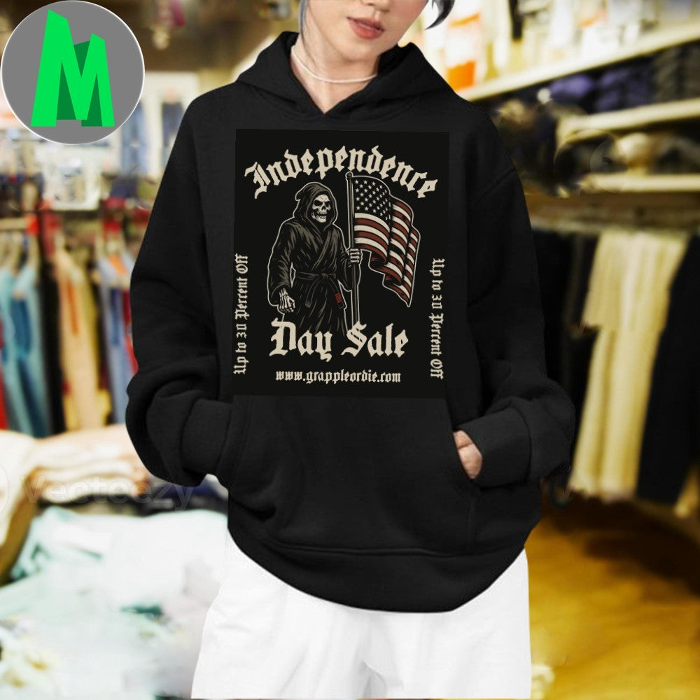 Independence Day Sale Grim Reaper Patriotic Unisex