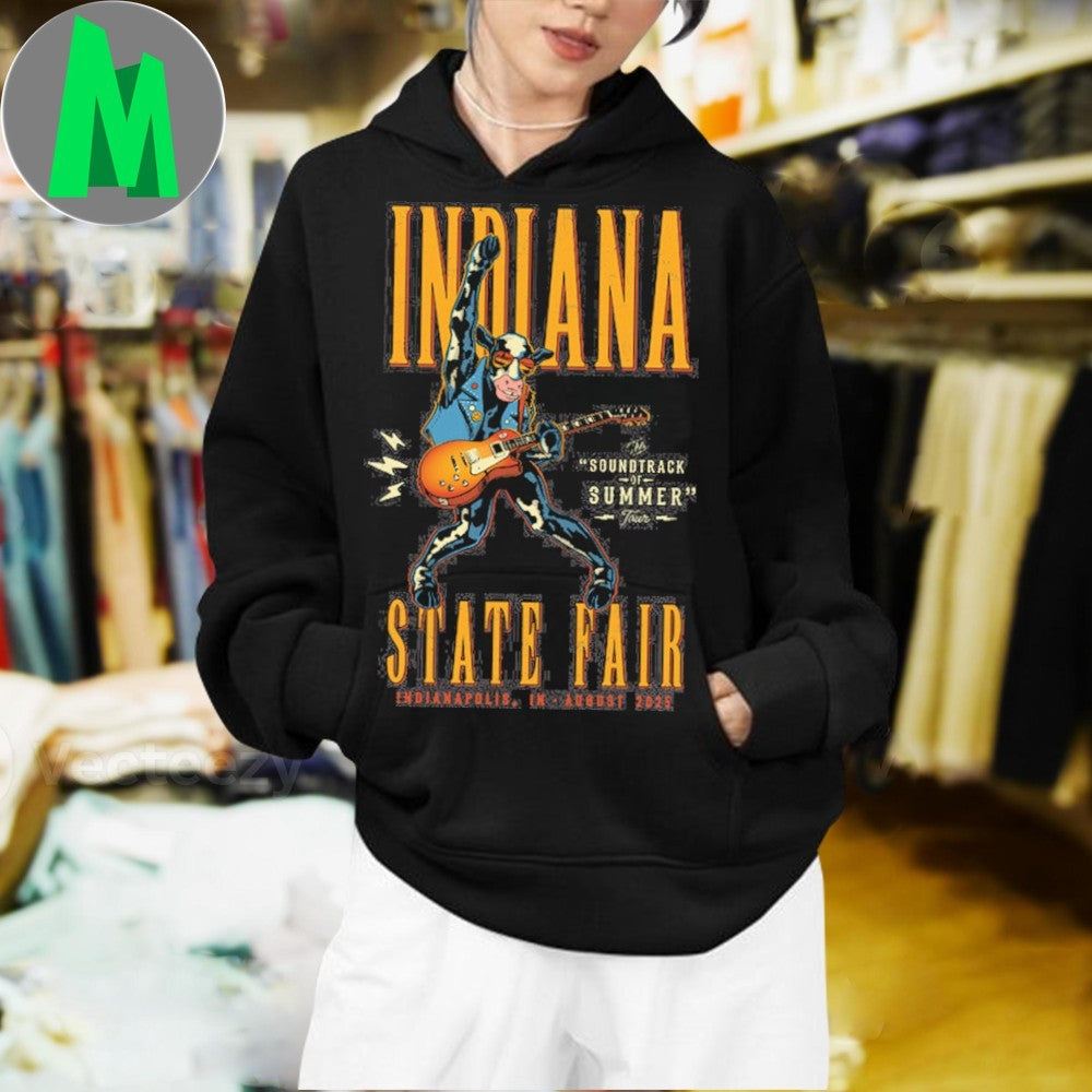Indiana State Fair Rock & Roll Cow Unisex