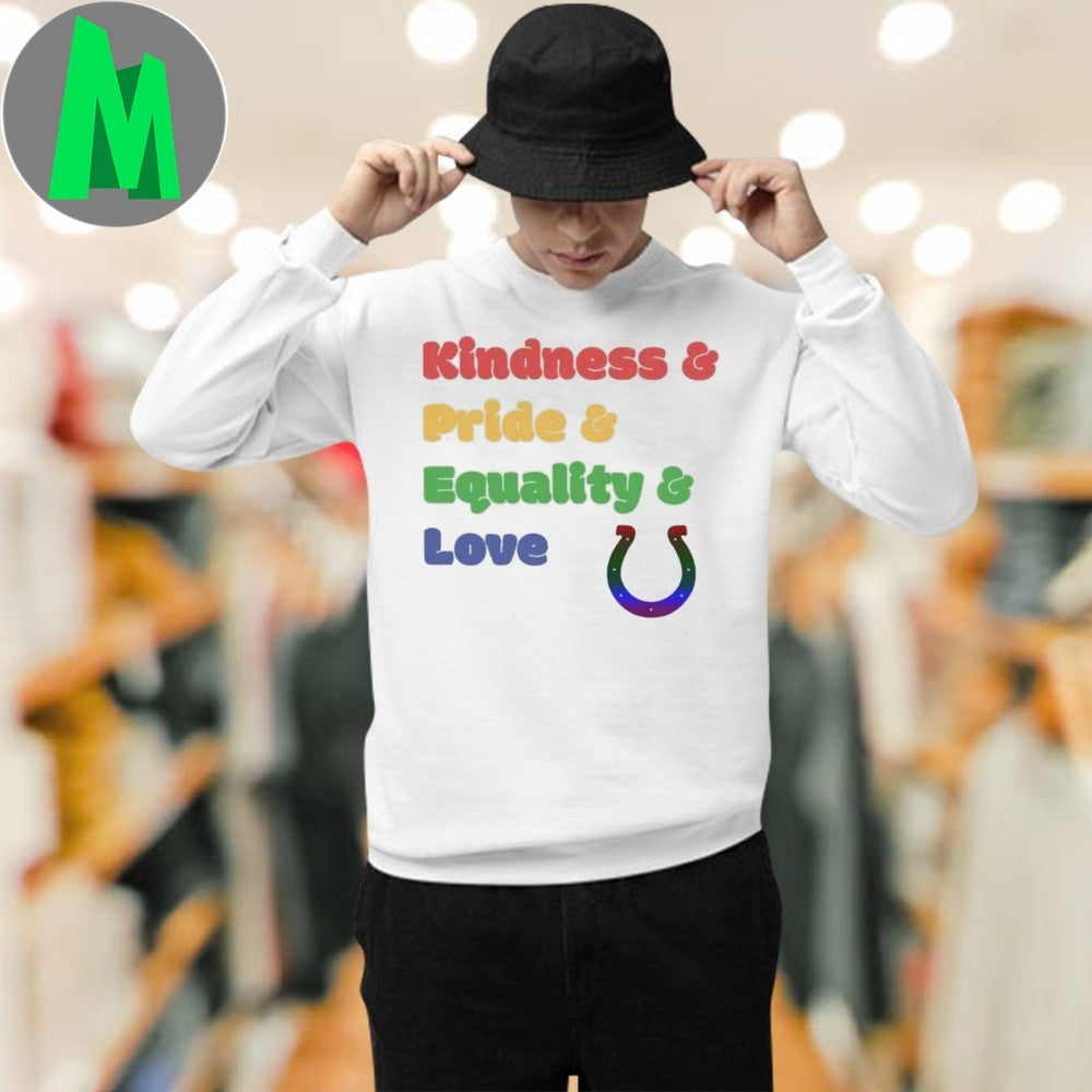 Indianapolis Colts Colorful LGBT Shirt Unisex