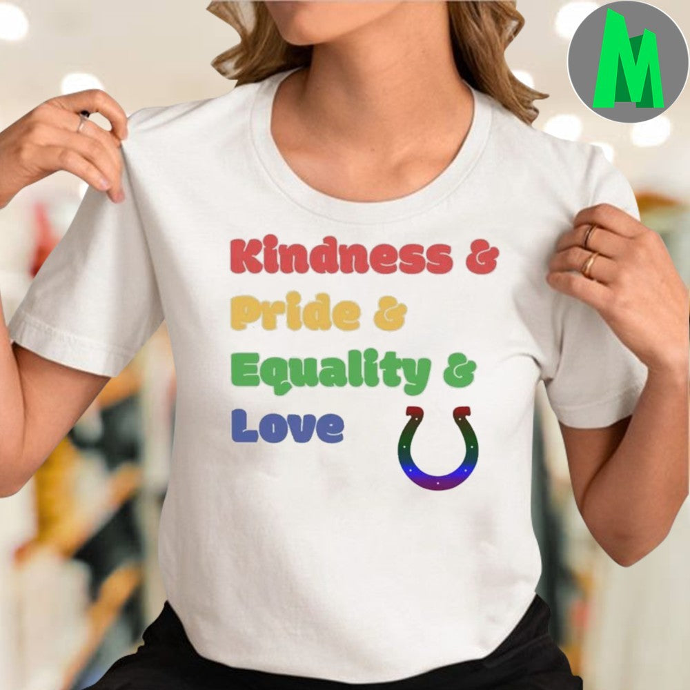 Indianapolis Colts Colorful LGBT Shirt Unisex