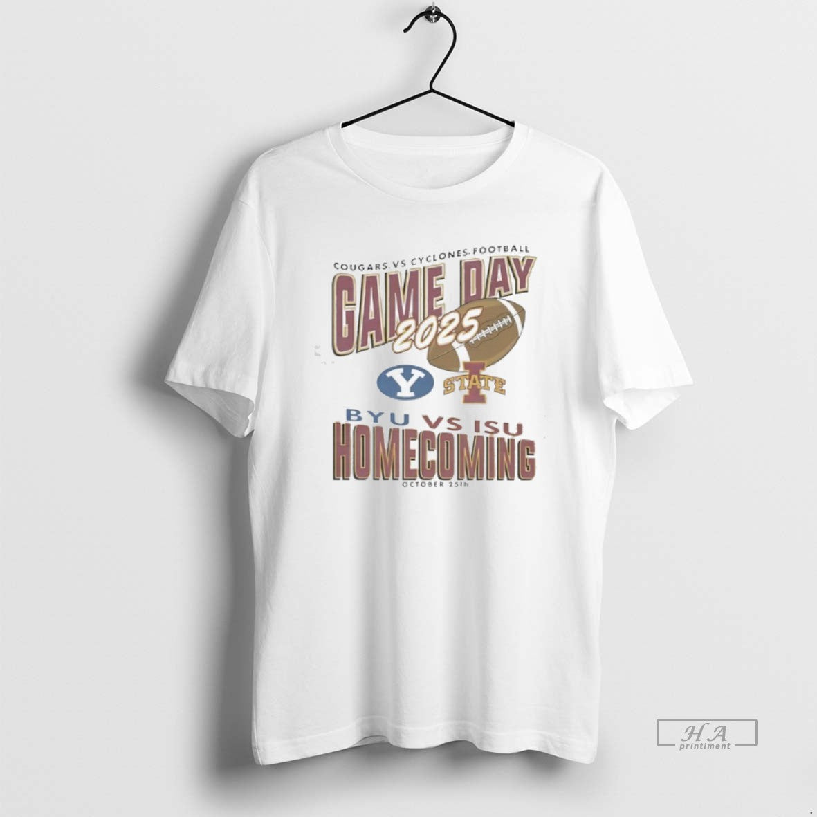 Official Iowa State Cyclones Vs Byu Cougars Gameday Homecoming Football 2025