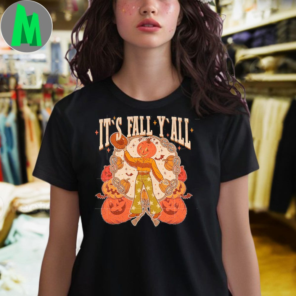 It’s Fall Yall Pumpkins Halloween Shirt Unisex