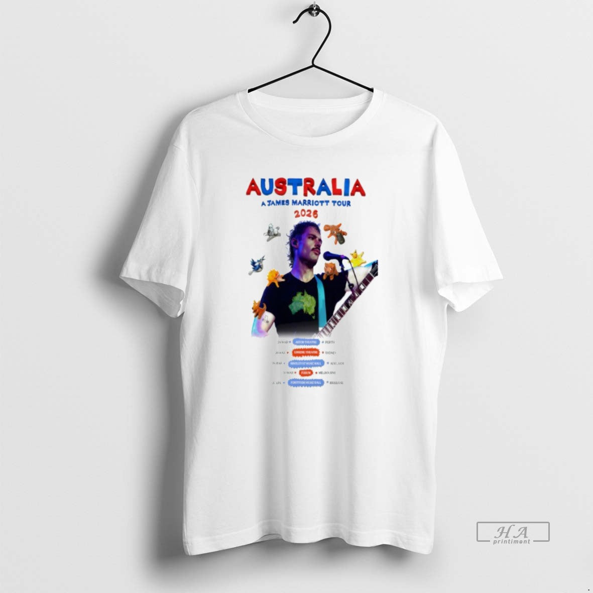 Official James Marriott Live Australia Tour 2026
