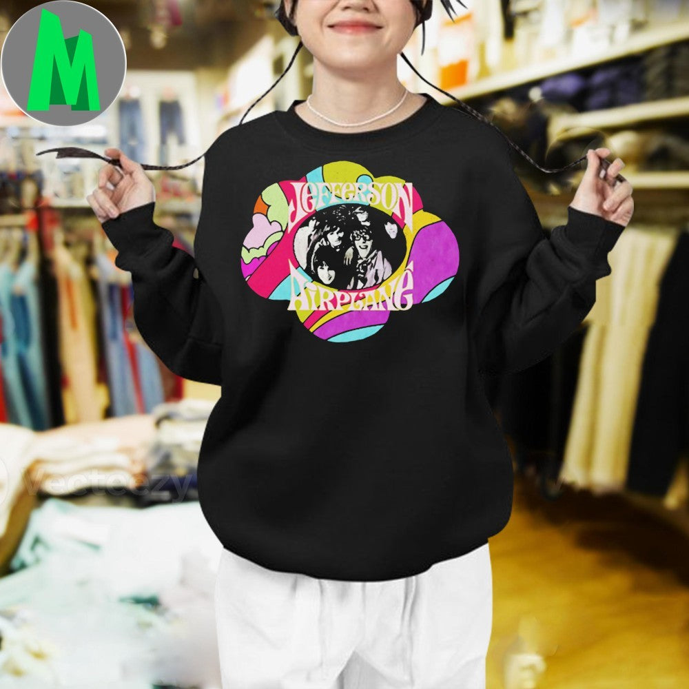 Jefferson Airplane Psychedelic Cloud Shirt Unisex