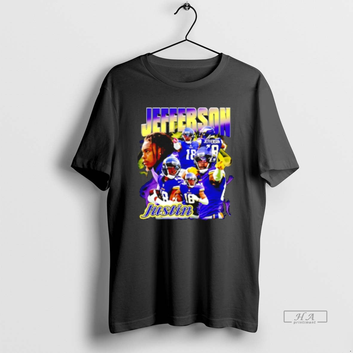 Official Jefferson Justin Minnesota Vikings Vintage