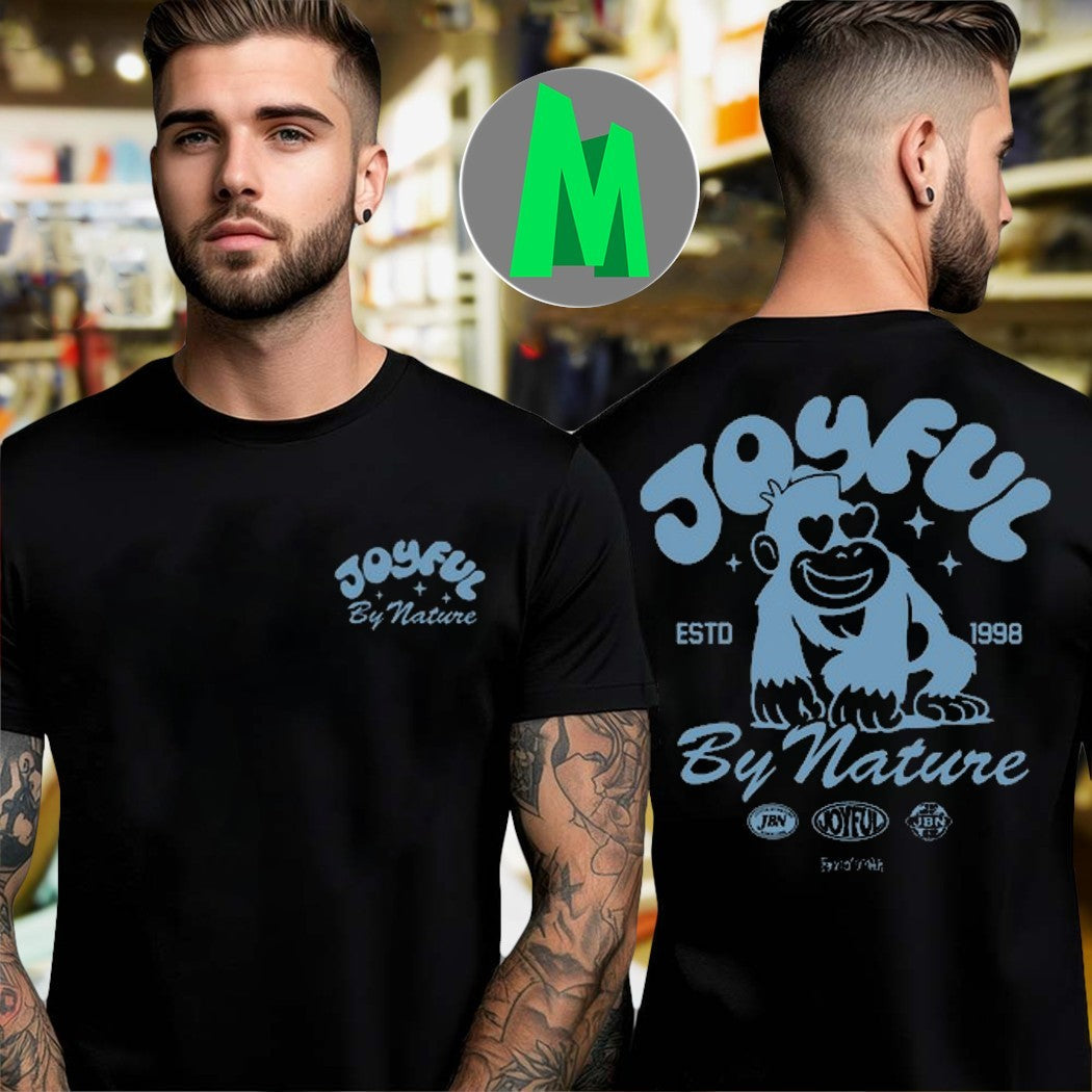 Joyful By Nature Est 1998 Gorilla Graphic Unisex