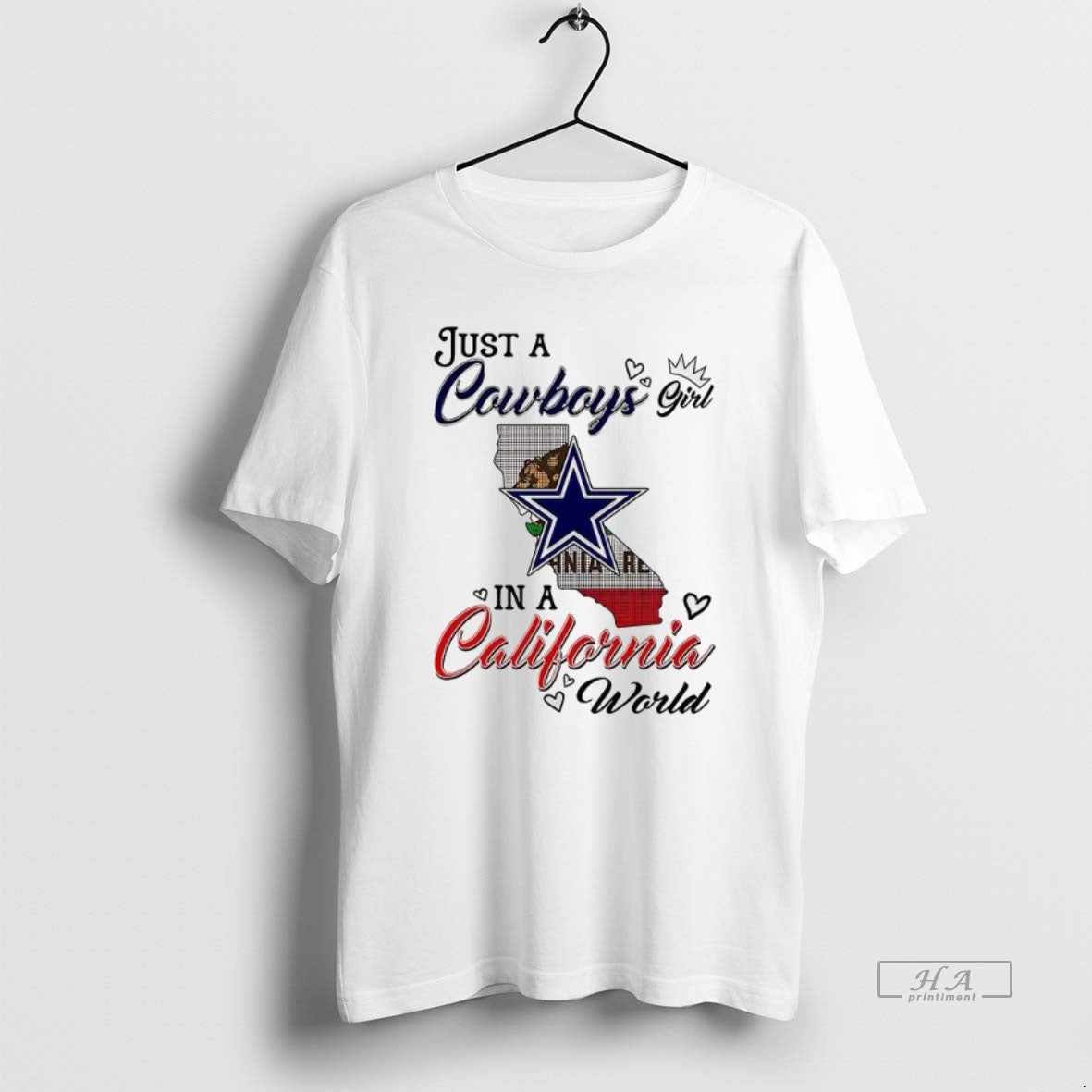 Official Just A Cowboys Girl In A World California World