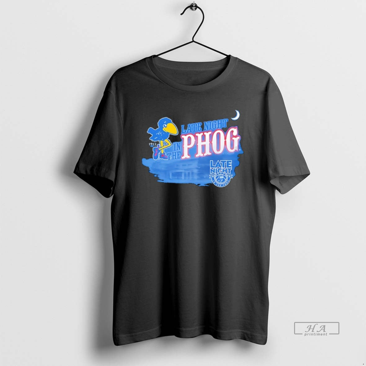 Official Kansas Jayhawks Late Night In The Phog Since 1912 Graphic Unisex