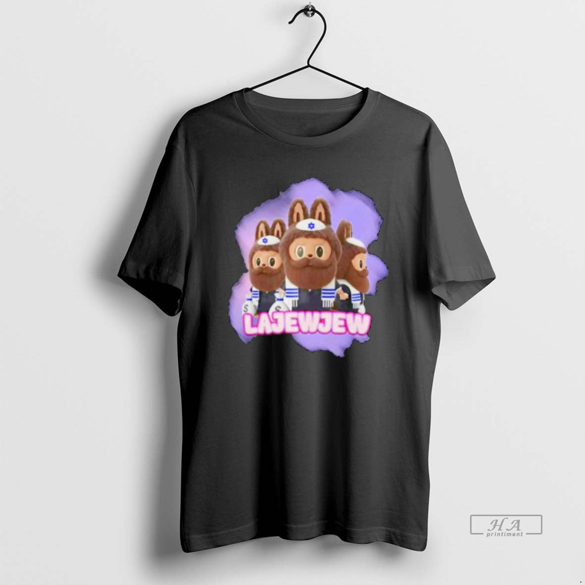 Official Lajewjew Labubu Jew Graphic
