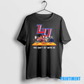 Official Liberty Flames Horror Movie Characters You Cant Sit With Us Halloween Tee Sweater