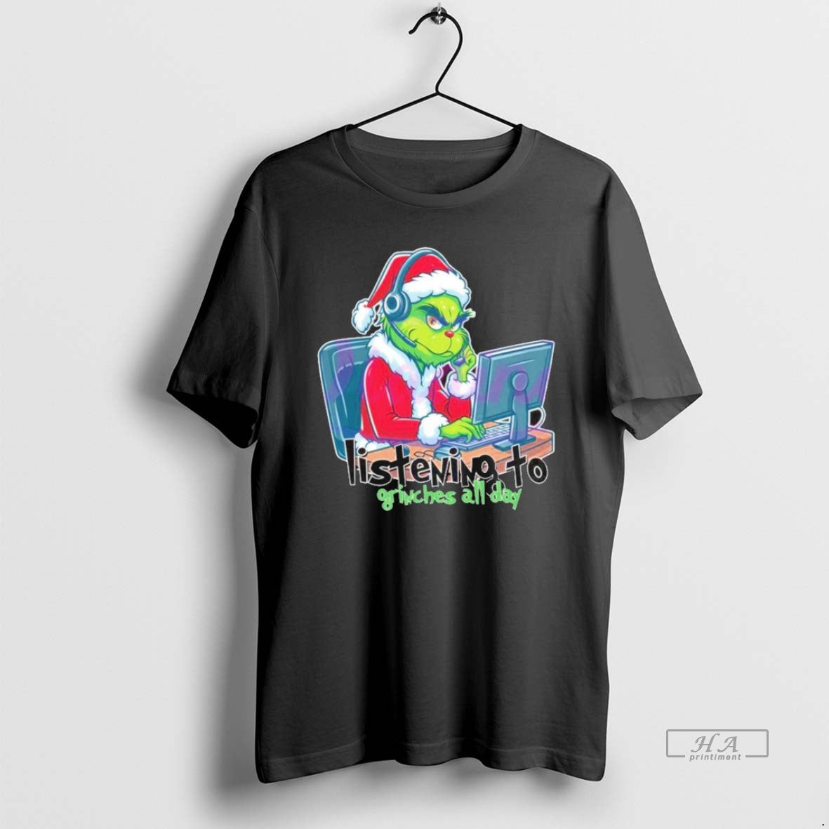 Official Listening To Grinches All Day Christmas Grinch Telesale