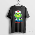 Official Listening To Your Heart Grow Grinch Christmas Nurse