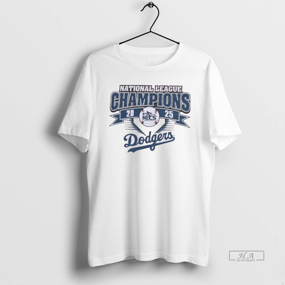 Official Los Angeles Dodgers 2025 National League Champions Banner