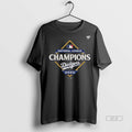 Official Los Angeles Dodgers 2025 National League Champions Locker Room Shirt