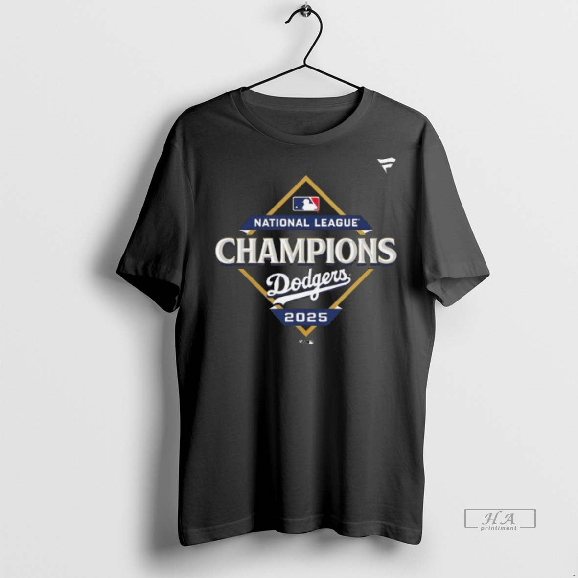 Official Los Angeles Dodgers 2025 National League Champions Locker Room Shirt