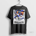 Official Los Angeles Dodgers Mlb 2025 National League Champs Postseason Back To The World Series