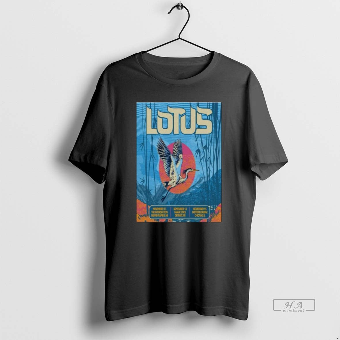 Official Lotus November 14 2025 Detroit Mi Long Sleve