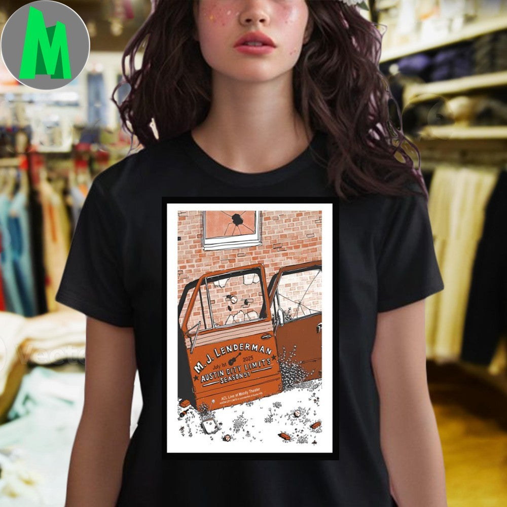 MJ Lenderman Austin City Limits Poster Shirt Unisex