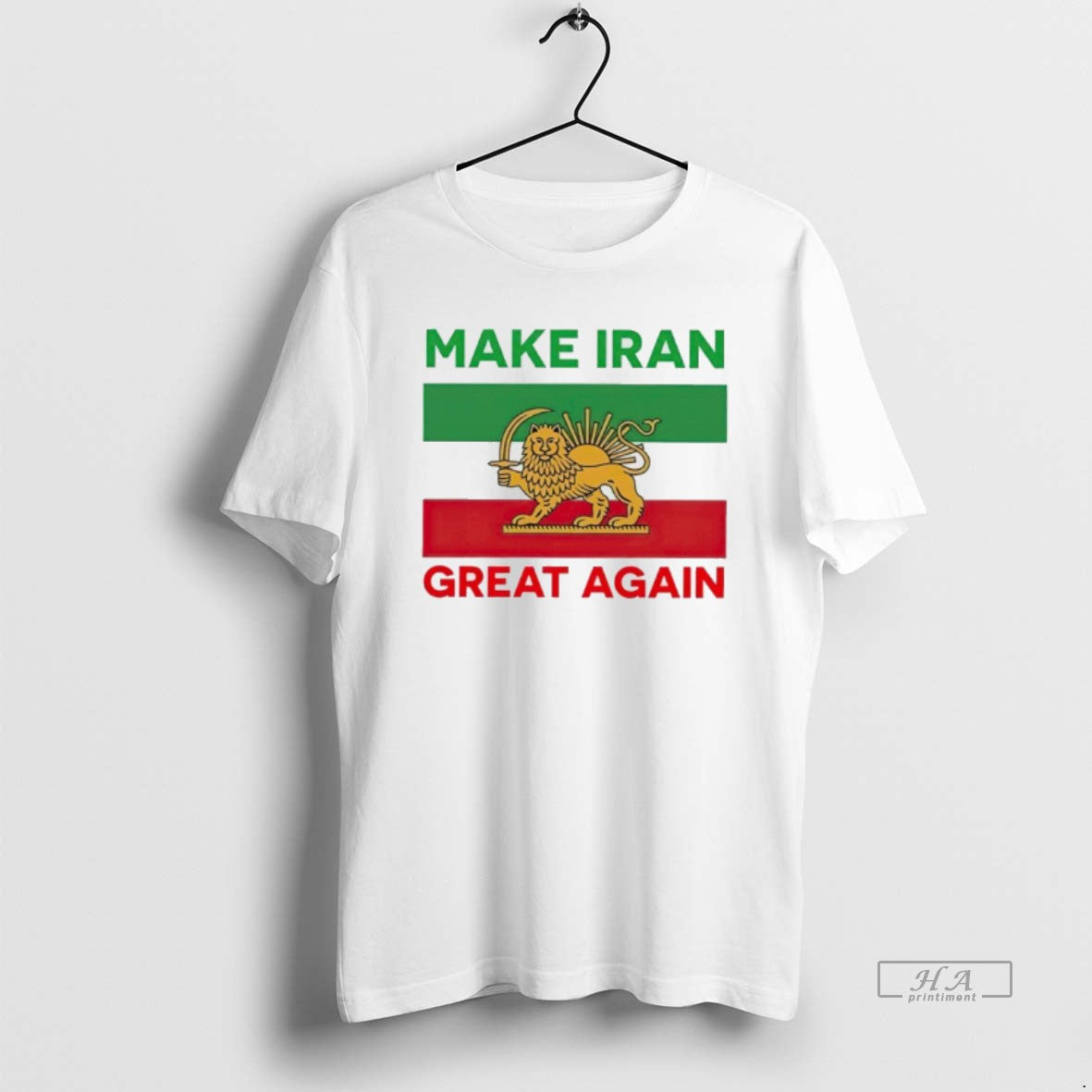 Official Make Iran Great Again 2026 Free Iran Logo Unisex