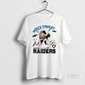 Official Maxx Crosby Running Caricature Signature Raiders