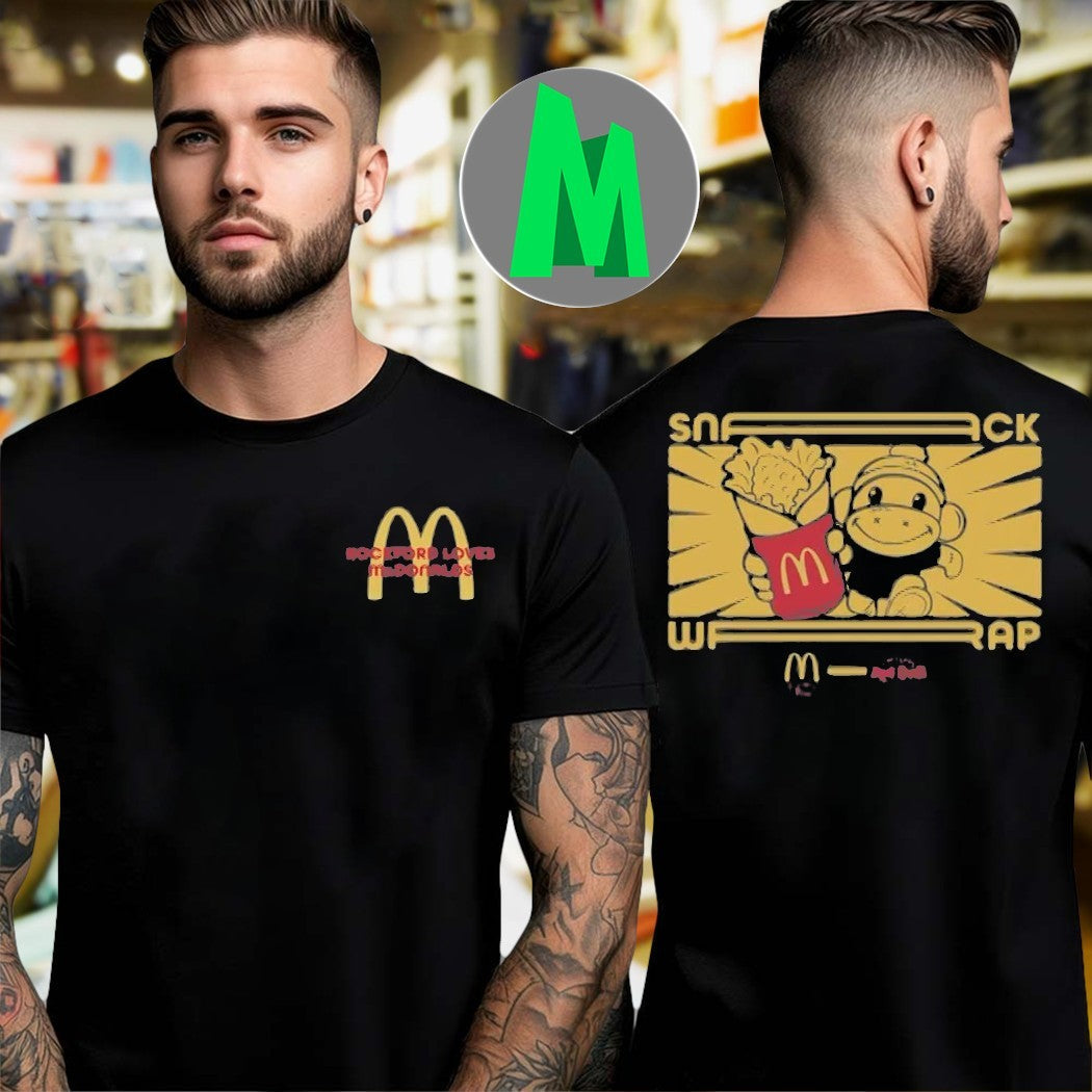 McDonald’s Snack Wrap Monkey Graphic Unisex