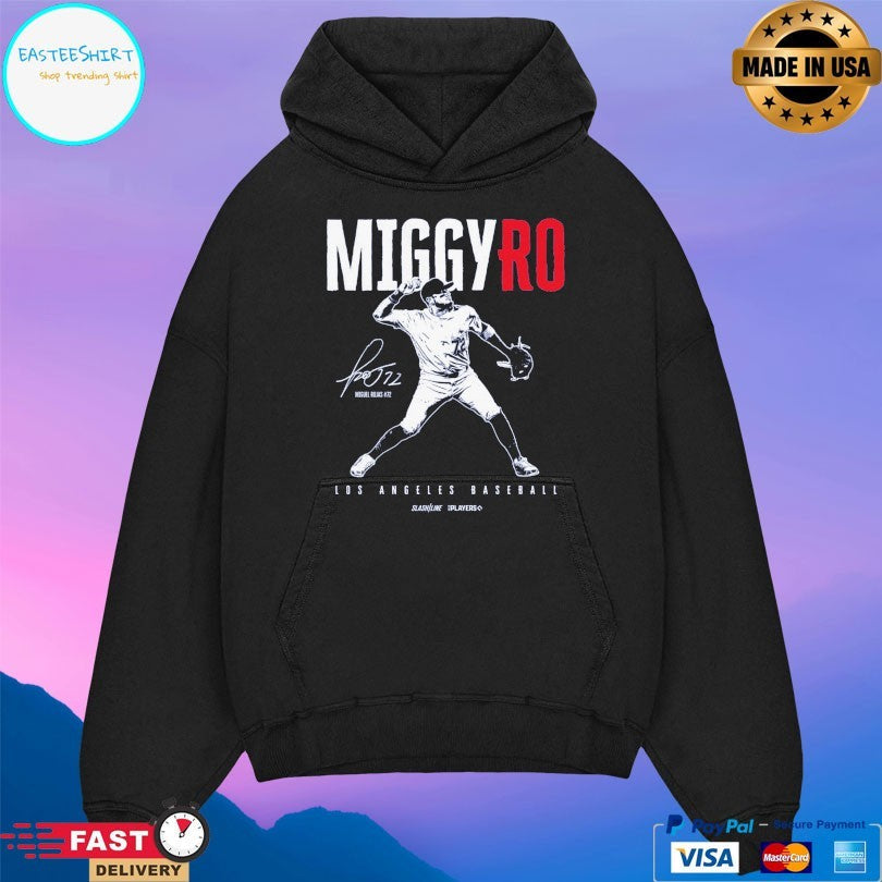 Miggy Ro Miguel Rojas Los Angeles Dodgers Baseball Signature Unisex