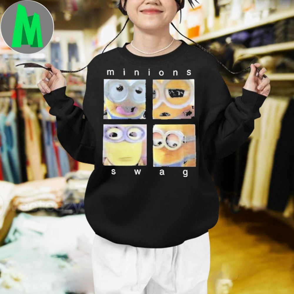 Minions Swag Character Faces Graphic Unisex