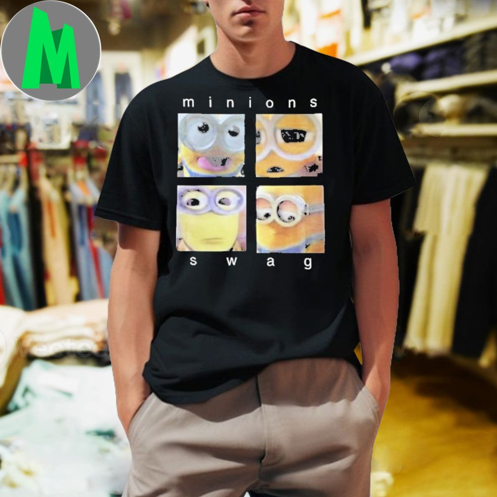 Minions Swag Character Faces Graphic Unisex