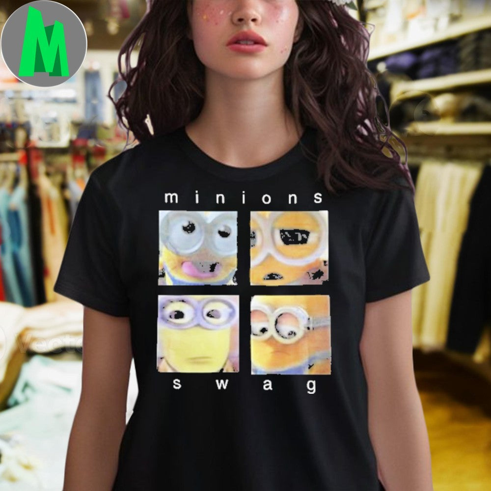 Minions Swag Character Faces Graphic Unisex