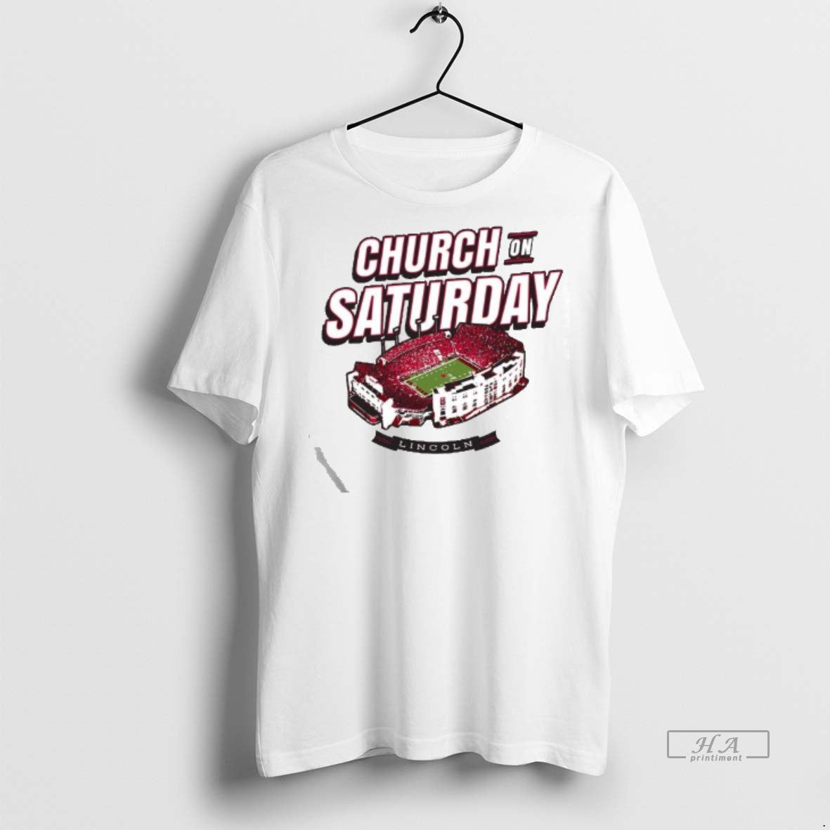 Official Nebraska Cornhuskers College Church On Saturday Shirt