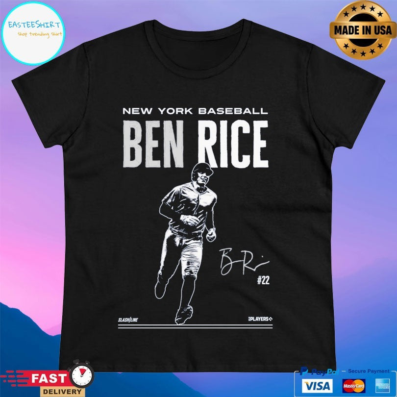 New York Baseball Ben Rice #22 New York Yankees Unisex