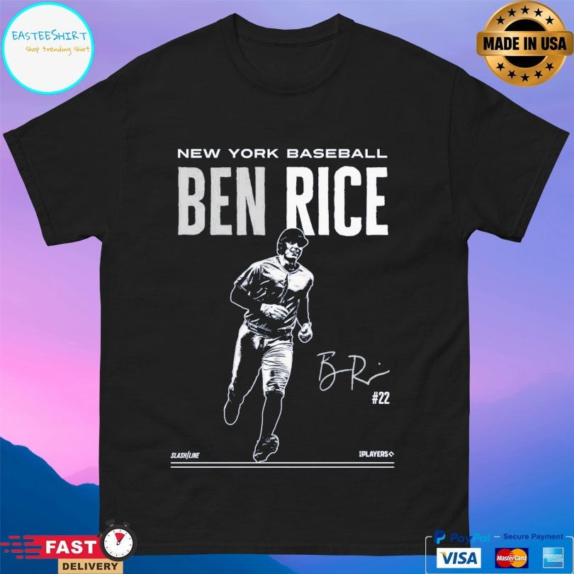 New York Baseball Ben Rice #22 New York Yankees Unisex