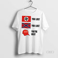 Official No Nazis No Fascists No Kings Protest Anti Maga Shirt