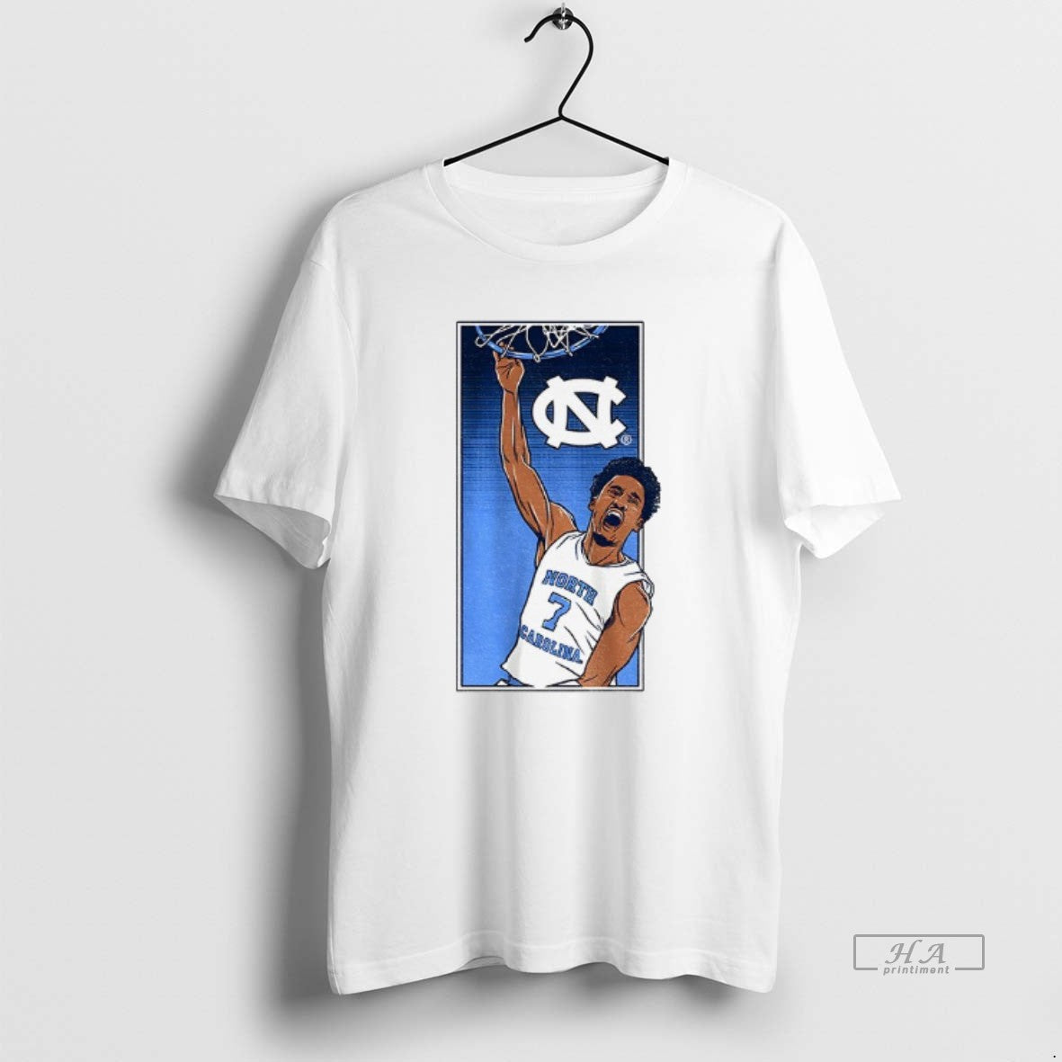 Official North Carolina Tar Heels Basketball Seth Trimble Signature Slam Unisex