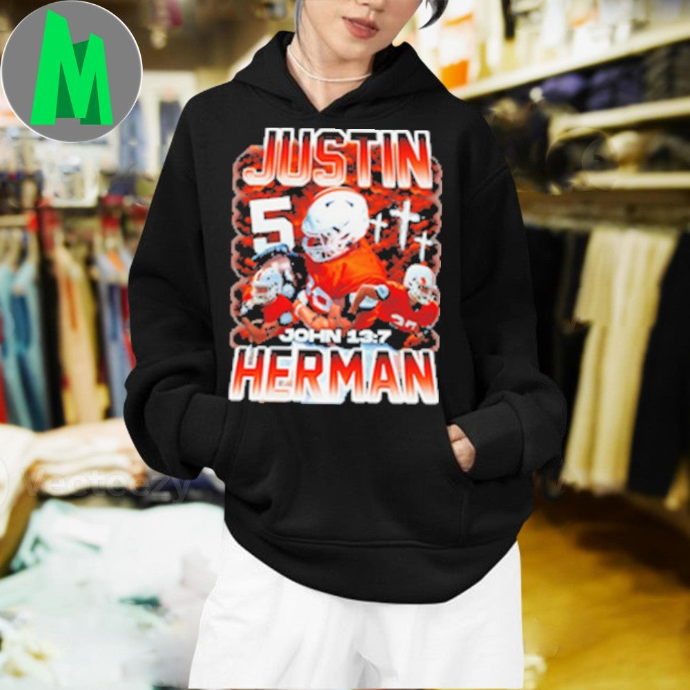 Number 5 Justin Herman Shirt Unisex