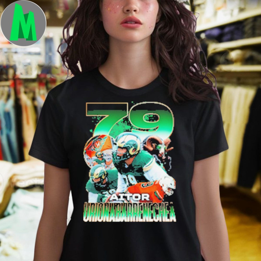 Number 79 Aitor Urionabarrenechea Shirt Unisex