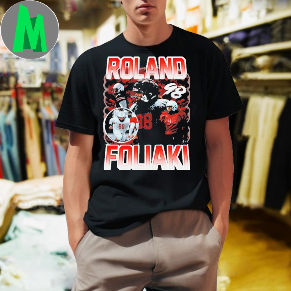 Number 98 Roland Foliaki Shirt Unisex
