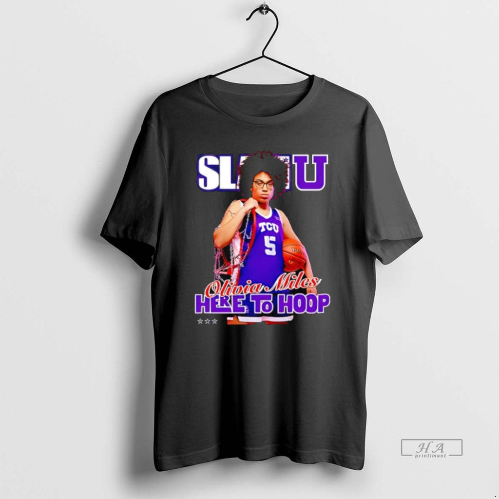 Official Olivia Miles 5 Tcu Horned Frogs Here To Hoop Slam Magazine Unisex
