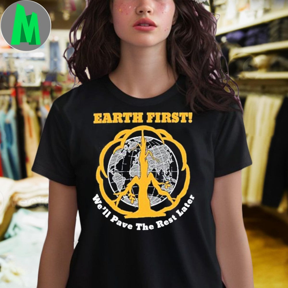 Online Ceramics Pave The Planet Shirt Unisex
