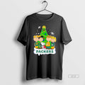 Official Peanuts Green Bay Packers Under Christmas Tree