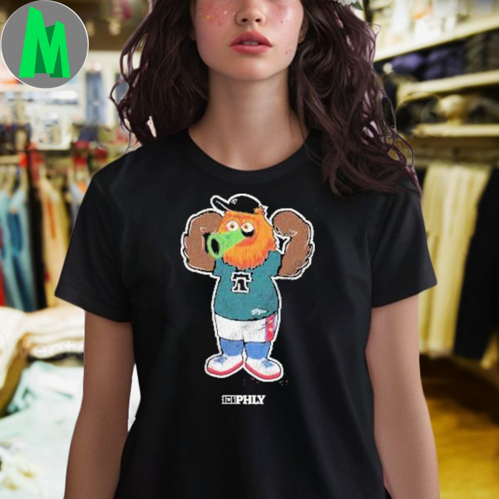 Philly Mascot Gritty All-City Network Strongman Shirt Unisex