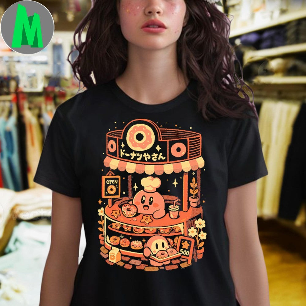 Pink Puff Donuts Shirt Unisex