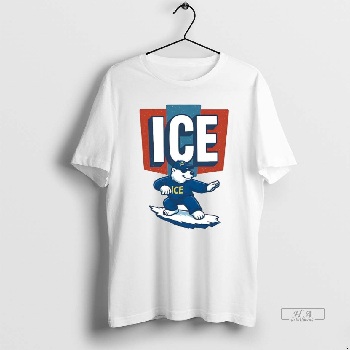Official Polar Bear Surfing Ice
