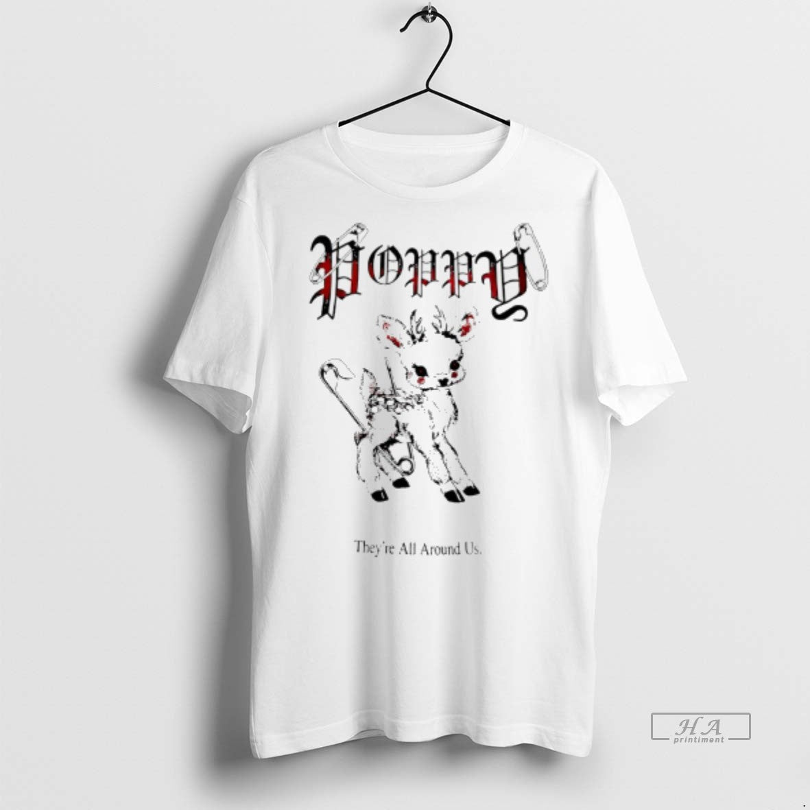 Official Poppy Theyre All Around Us Shirt