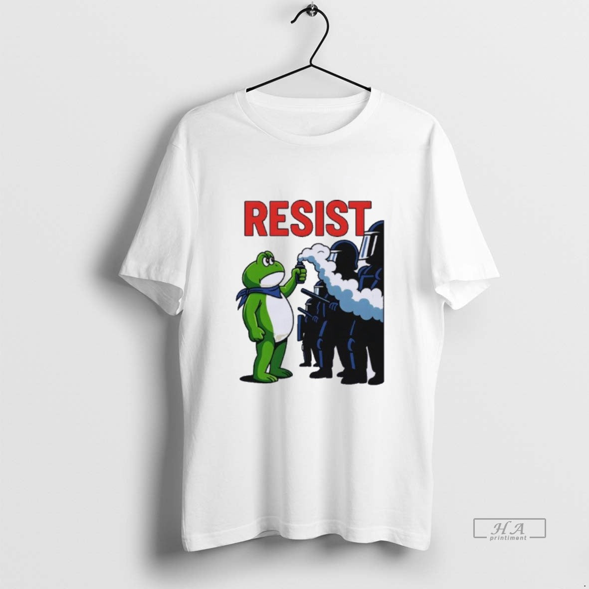 Official Portland Frog Trending Funny Video Protest Resist