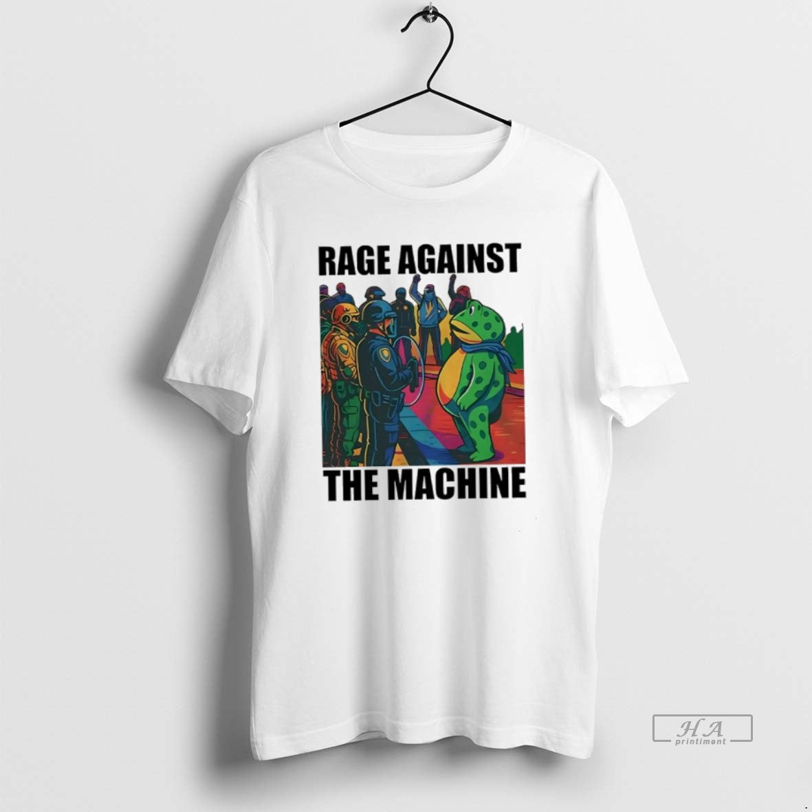 Official Portland Frog Colors Rage Against The Machine